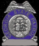 GEORGIA STATE PATROL PIN MINI BADGE PIN